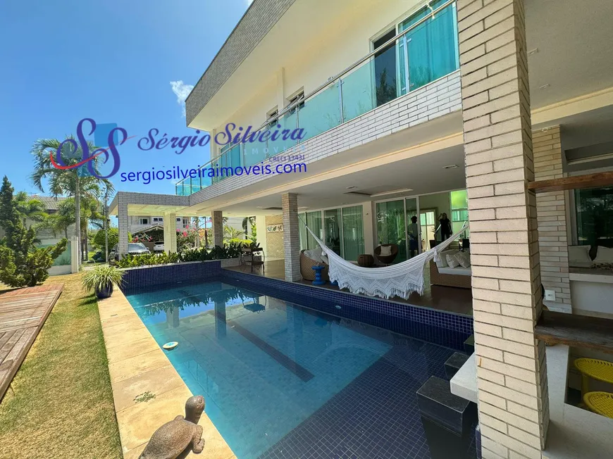 Foto 1 de Casa com 4 Quartos à venda, 480m² em Alphaville Fortaleza, Eusébio