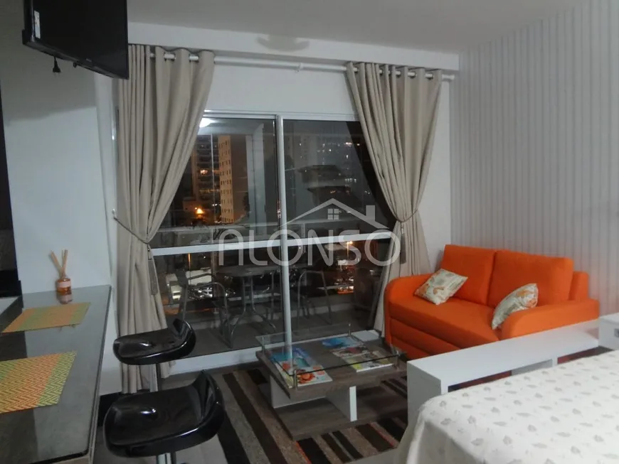 Foto 1 de Apartamento com 1 Quarto à venda, 37m² em Brooklin, São Paulo