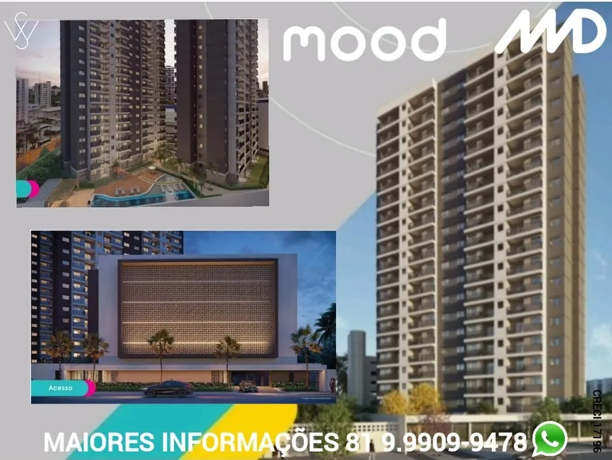 Foto 1 de Apartamento com 2 Quartos à venda, 55m² em Santo Amaro, Recife