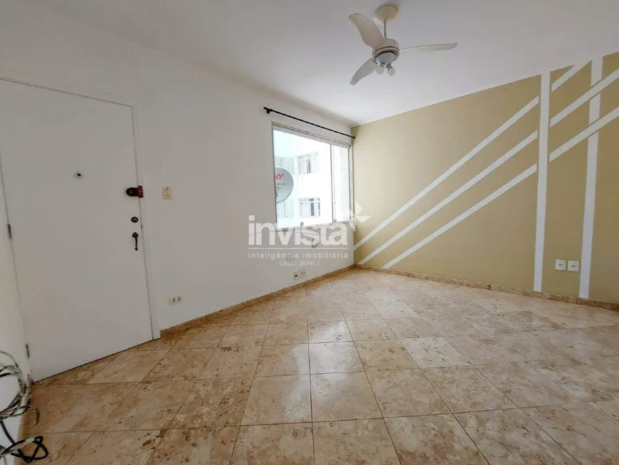 Foto 1 de Apartamento com 2 Quartos à venda, 73m² em José Menino, Santos