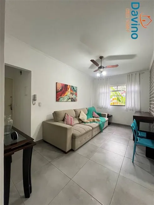 Foto 1 de Apartamento com 1 Quarto à venda, 45m² em Canto do Forte, Praia Grande