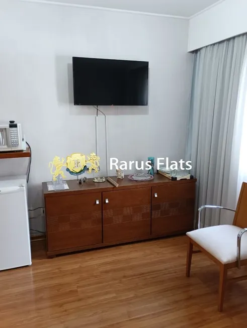 Foto 1 de Flat com 1 Quarto para alugar, 26m² em Moema, São Paulo