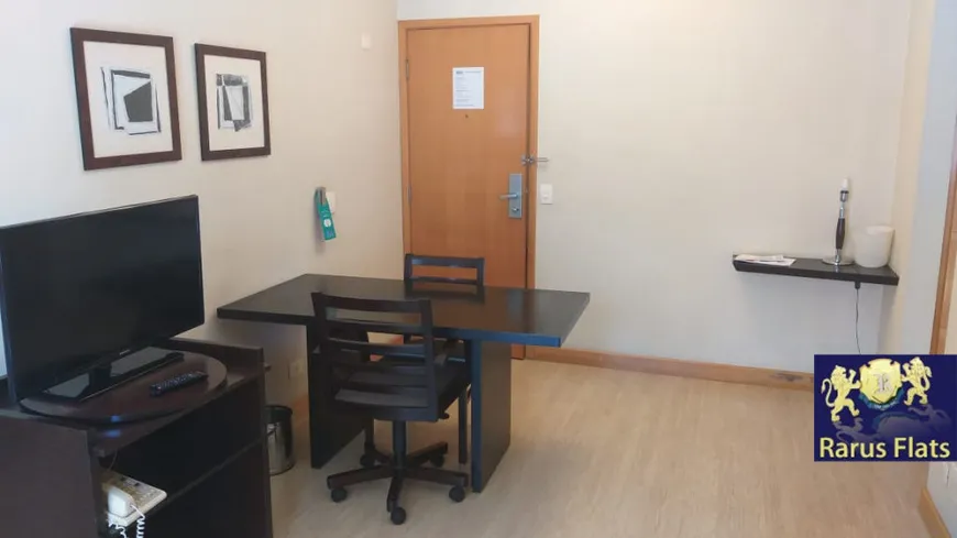 Foto 1 de Flat com 1 Quarto para alugar, 45m² em Moema, São Paulo