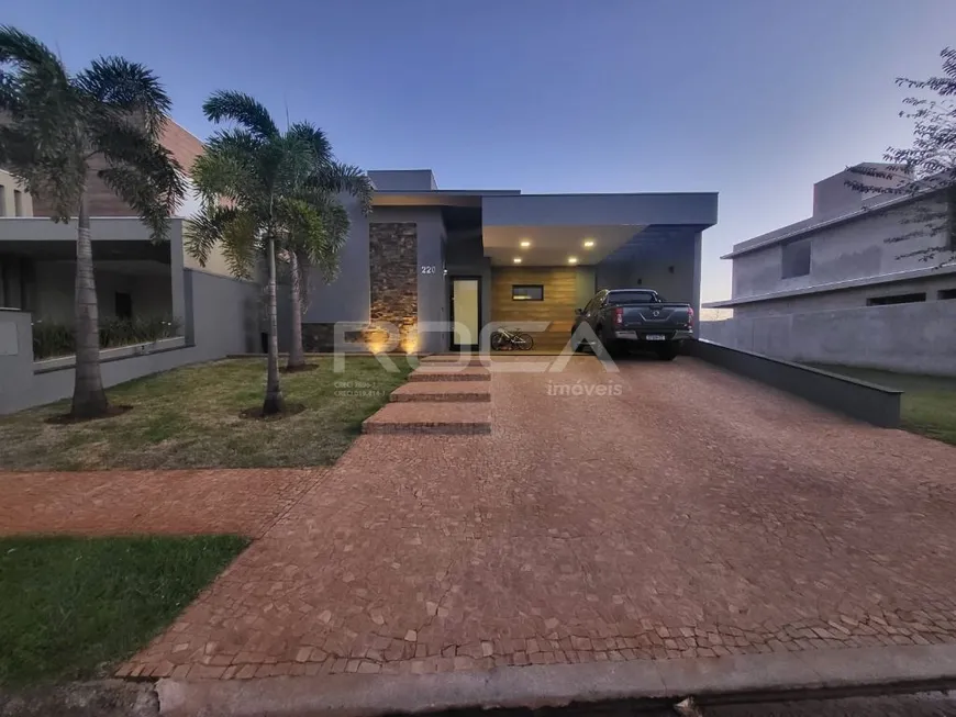 Foto 1 de Casa de Condomínio com 3 Quartos à venda, 204m² em Quinta da Primavera, Ribeirão Preto