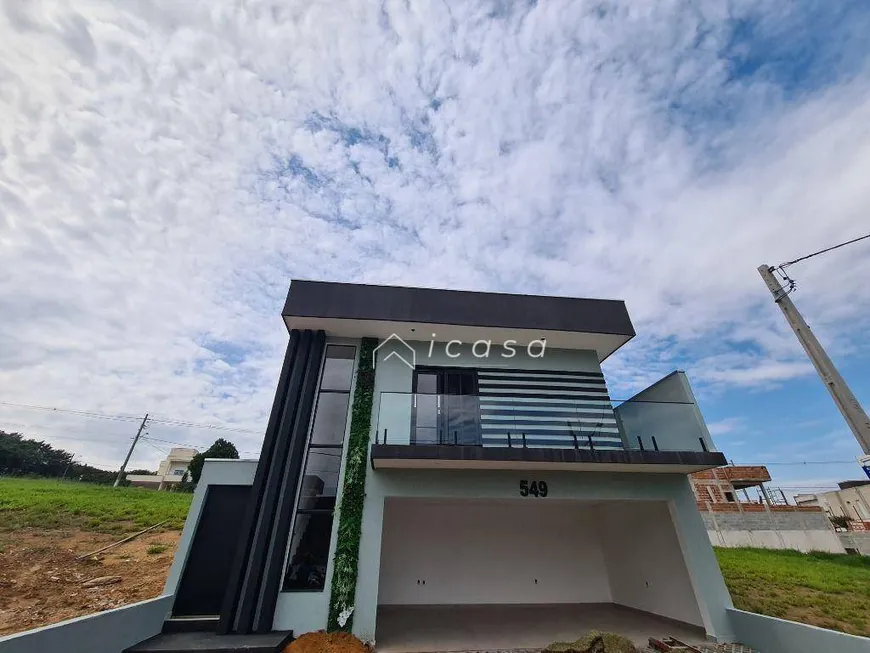 Foto 1 de Casa de Condomínio com 3 Quartos à venda, 163m² em Caçapava Velha, Caçapava