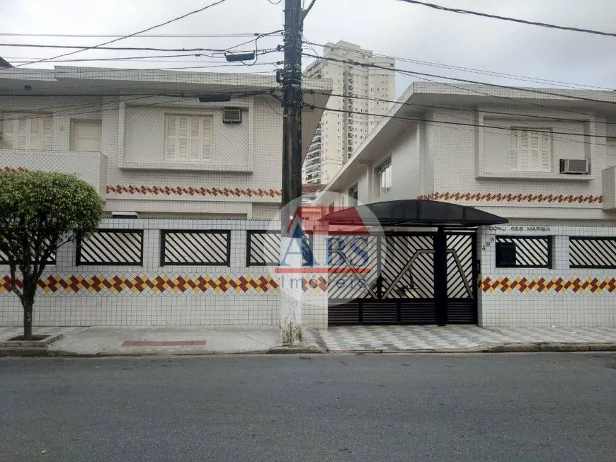 Foto 1 de Casa de Condomínio com 2 Quartos à venda, 92m² em Encruzilhada, Santos