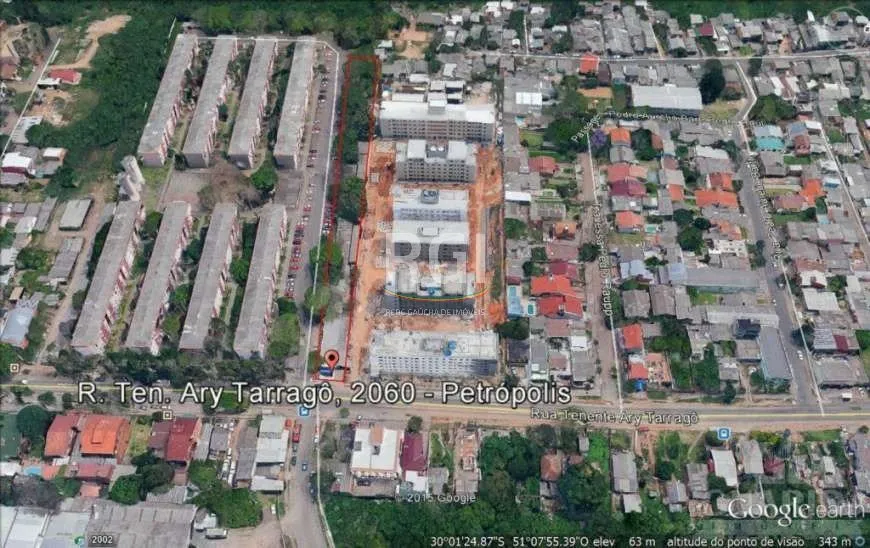 Foto 1 de Lote/Terreno à venda, 4622m² em Jardim Carvalho, Porto Alegre