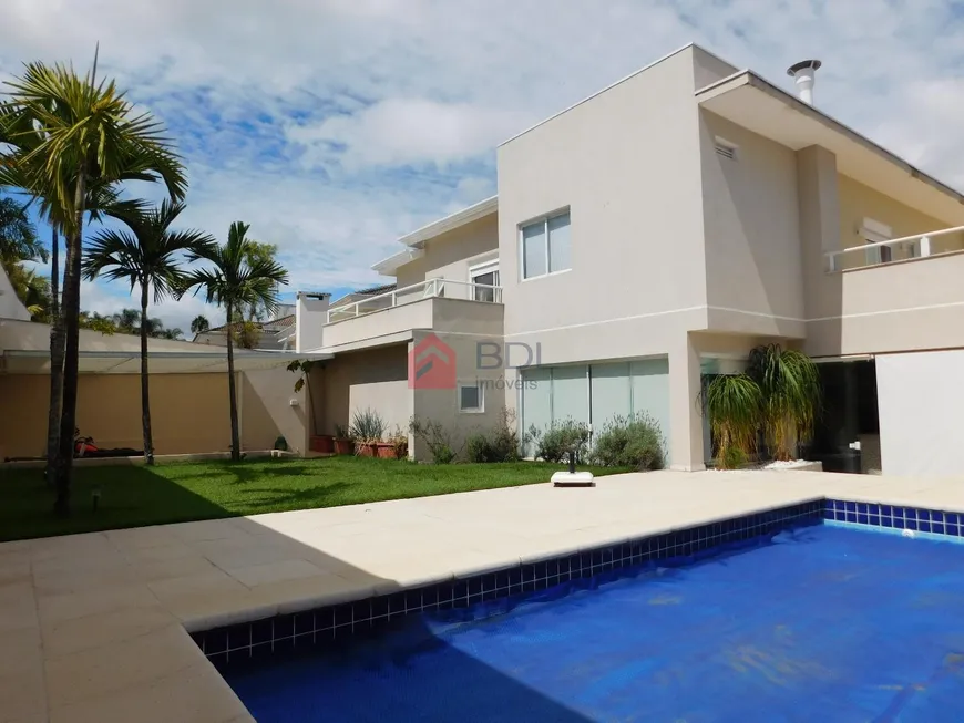 Foto 1 de Casa de Condomínio com 4 Quartos à venda, 410m² em Loteamento Alphaville Campinas, Campinas