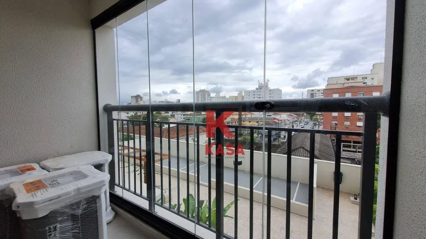 Foto 1 de Apartamento com 2 Quartos para alugar, 63m² em Marapé, Santos