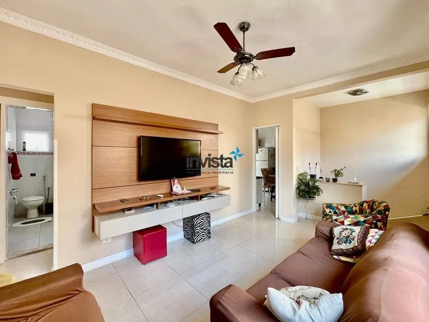 Foto 1 de Apartamento com 3 Quartos à venda, 88m² em Embaré, Santos