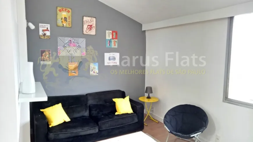 Foto 1 de Flat com 1 Quarto à venda, 70m² em Morumbi, São Paulo