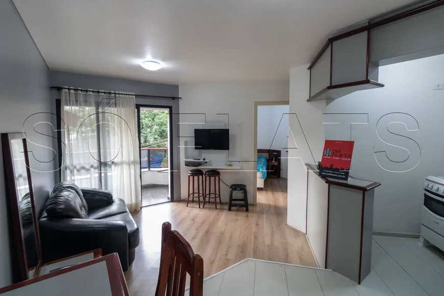 Foto 1 de Flat com 1 Quarto à venda, 36m² em Jardins, São Paulo