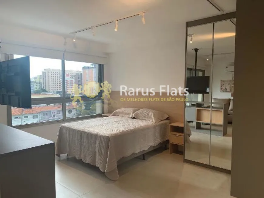 Foto 1 de Flat com 1 Quarto para alugar, 43m² em Itaim Bibi, São Paulo