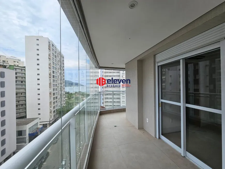 Foto 1 de Apartamento com 3 Quartos para alugar, 134m² em Boqueirão, Santos