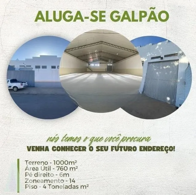 Foto 1 de Galpão/Depósito/Armazém para alugar, 760m² em Chácaras Campos dos Amarais, Campinas