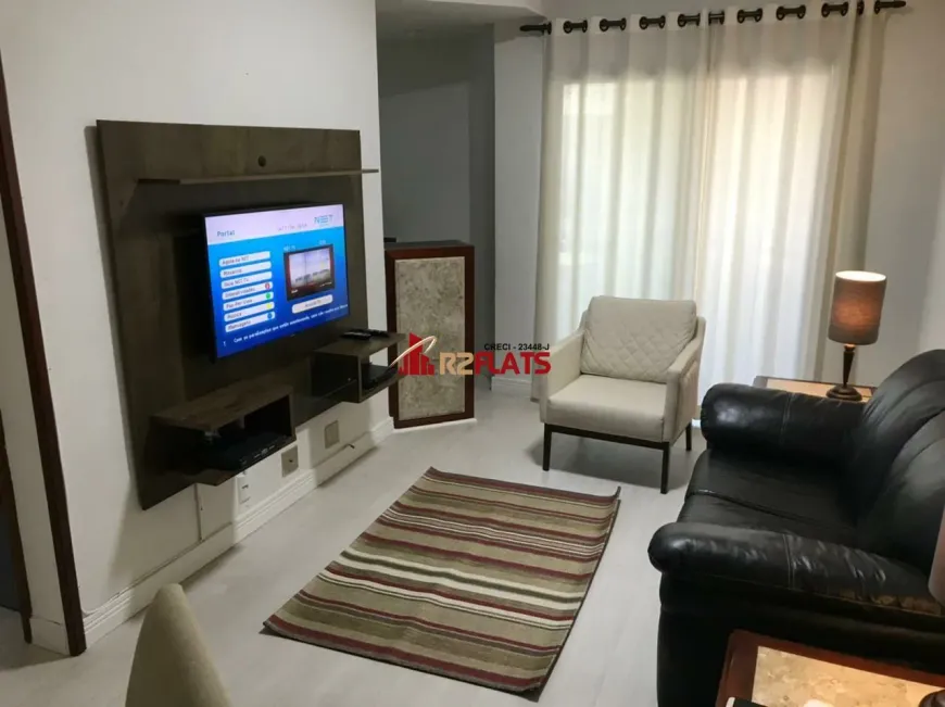 Foto 1 de Flat com 1 Quarto à venda, 48m² em Bela Vista, São Paulo