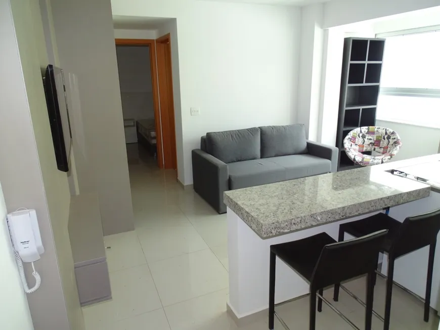 Foto 1 de Flat com 1 Quarto para alugar, 42m² em Centro, Belo Horizonte