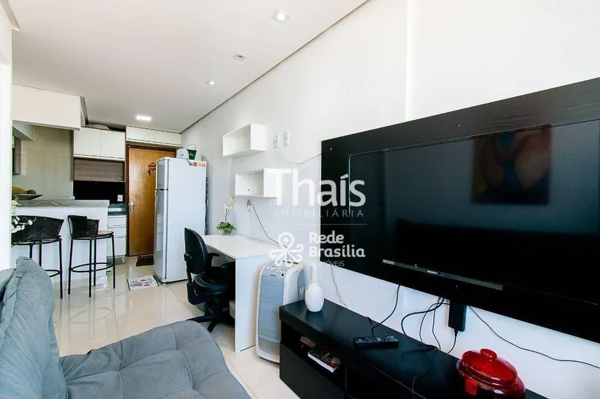 Foto 1 de Apartamento com 1 Quarto à venda, 31m² em Areal, Águas Claras