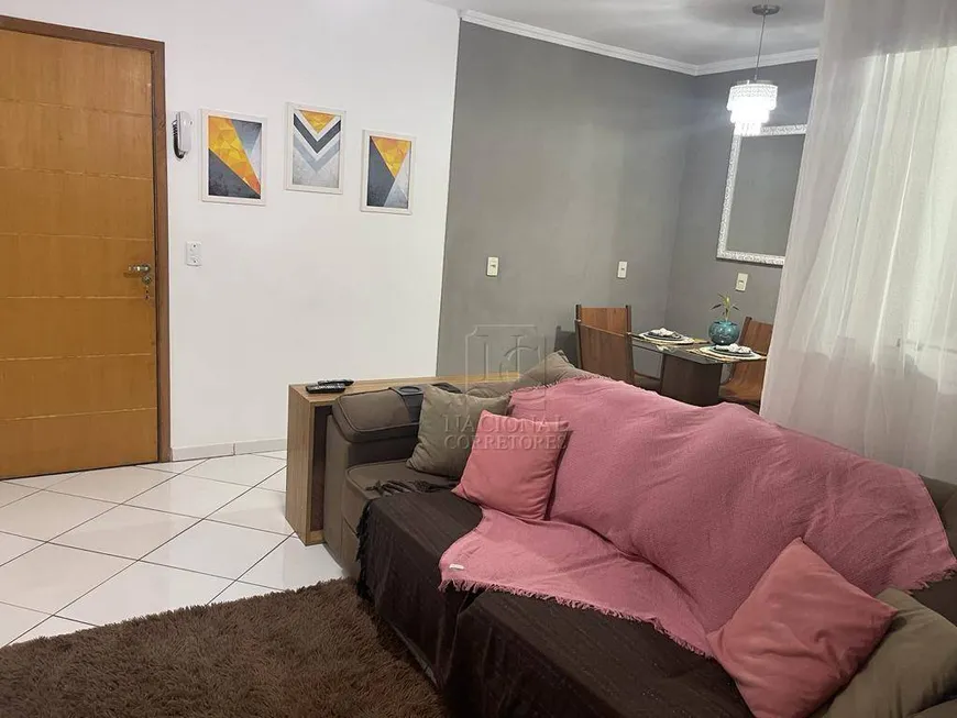 Foto 1 de Apartamento com 2 Quartos à venda, 57m² em Vila Alzira, Santo André