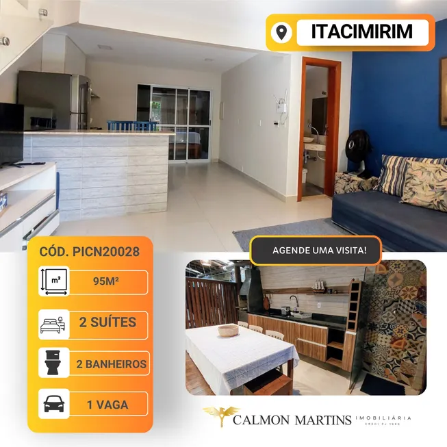 Foto 1 de Casa com 2 Quartos à venda, 95m² em Itacimirim, Camaçari