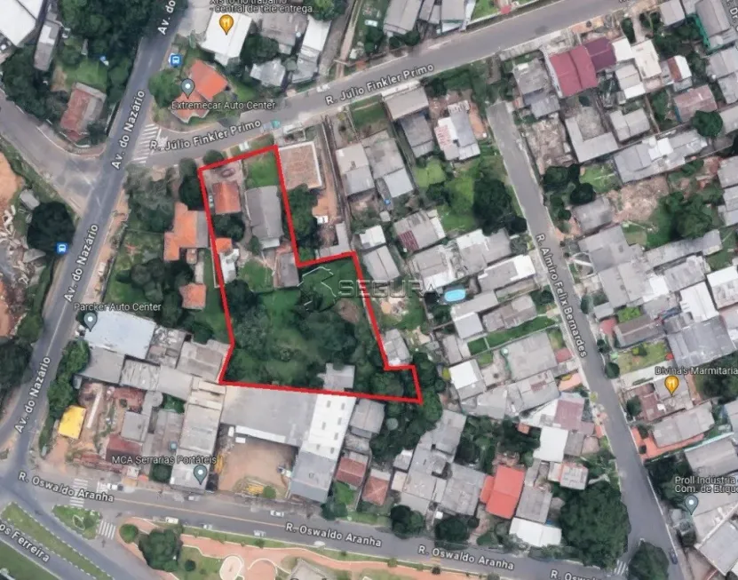 Foto 1 de Lote/Terreno à venda, 2416m² em Olaria, Canoas