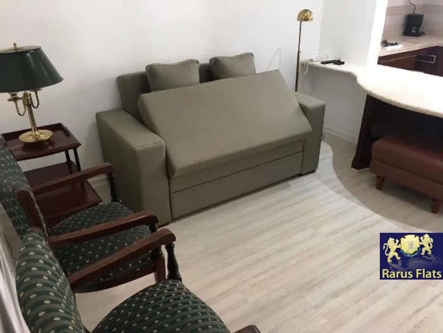 Foto 1 de Flat com 1 Quarto para alugar, 30m² em Vila Olímpia, São Paulo