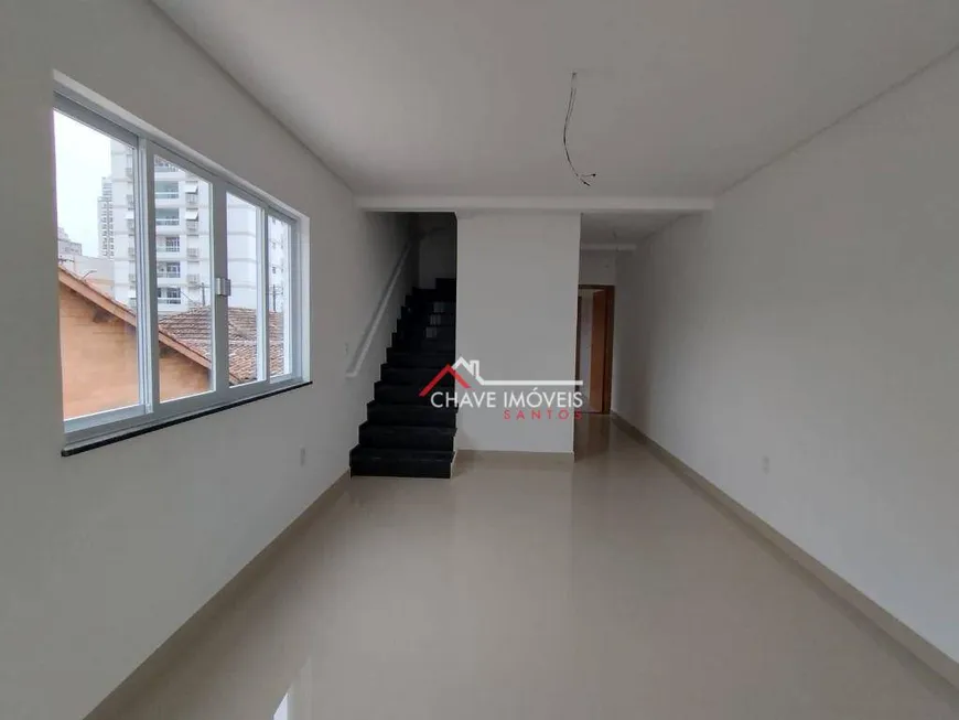 Foto 1 de Casa com 3 Quartos à venda, 100m² em Ponta da Praia, Santos