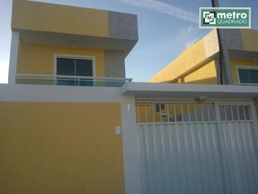 Foto 1 de Casa com 2 Quartos à venda, 82m² em Extensão Serramar, Rio das Ostras