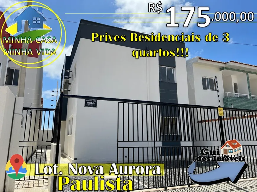 Foto 1 de Apartamento com 3 Quartos à venda, 57m² em Arthur Lundgren I, Paulista