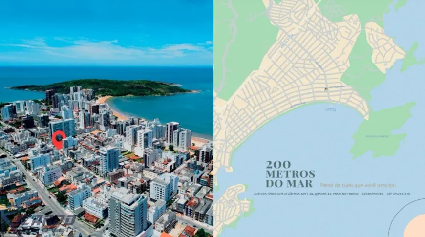 Foto 1 de Apartamento com 2 Quartos à venda, 68m² em Praia do Morro, Guarapari