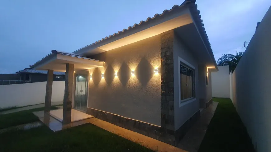 Foto 1 de Casa com 3 Quartos à venda, 95m² em Caluge, Itaboraí