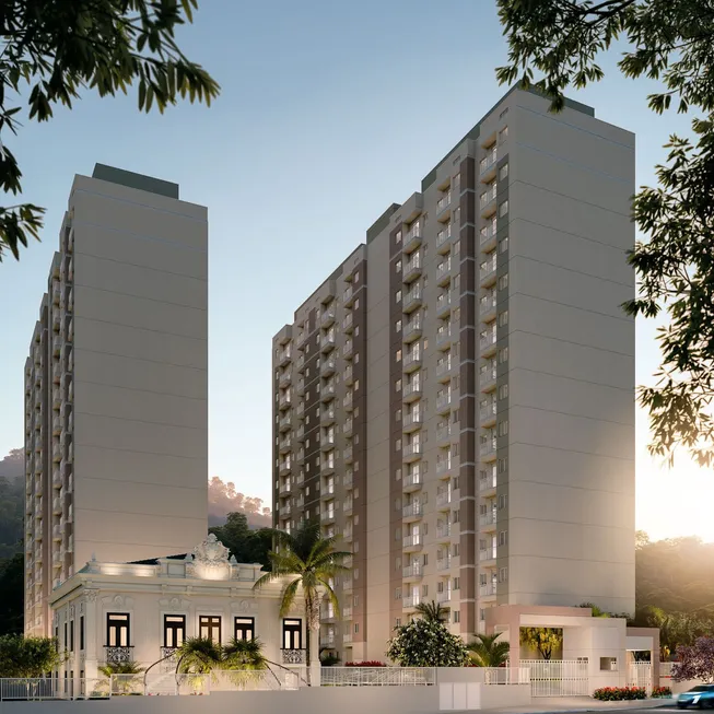 Foto 1 de Apartamento com 2 Quartos à venda, 54m² em Rio Comprido, Rio de Janeiro