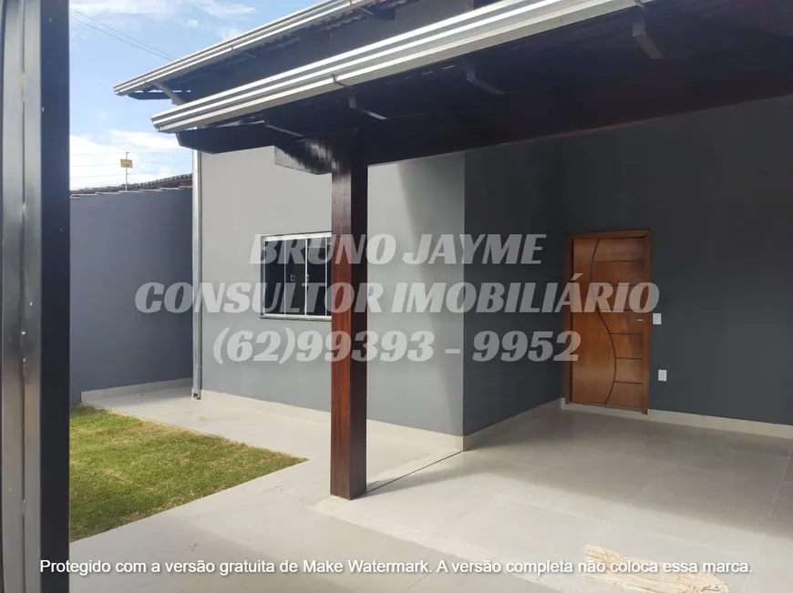 Foto 1 de Casa com 3 Quartos à venda, 170m² em Residencial Ayrton Senna, Anápolis