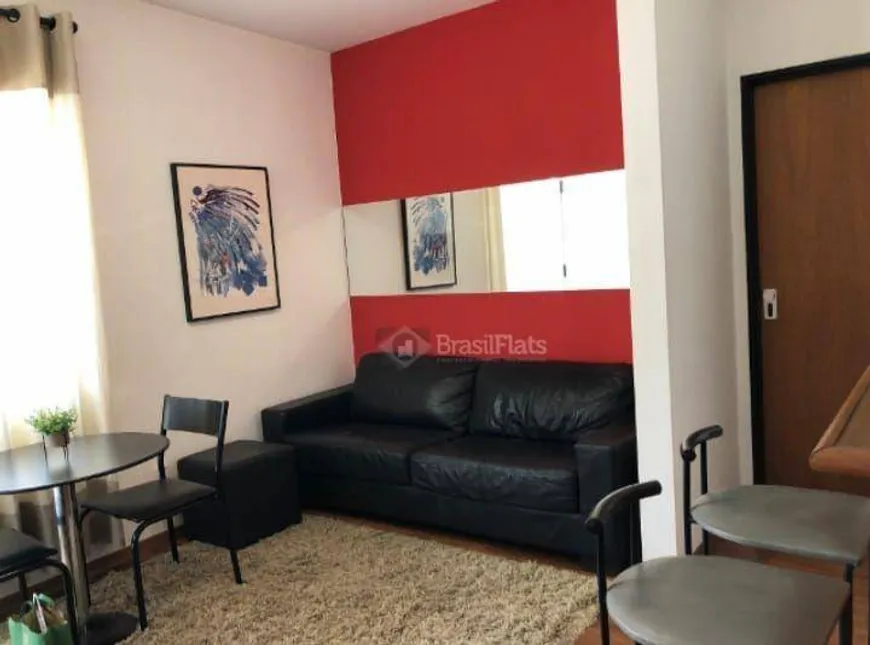 Foto 1 de Flat com 1 Quarto para alugar, 35m² em Jardins, São Paulo