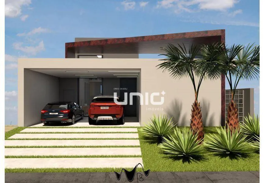 Foto 1 de Casa de Condomínio com 3 Quartos à venda, 166m² em Loteamento Residencial e Comercial Villa D Aquila, Piracicaba