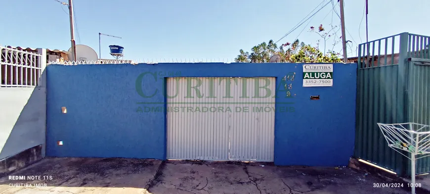 Foto 1 de Casa com 3 Quartos para alugar, 80m² em Samambaia Norte, Brasília