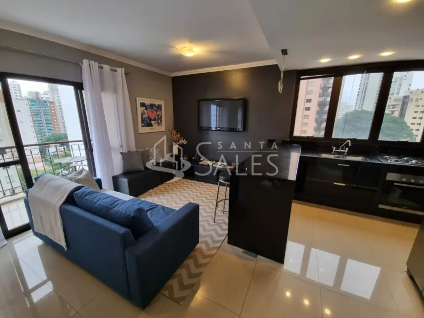 Foto 1 de Apartamento com 2 Quartos para alugar, 142m² em Moema, São Paulo