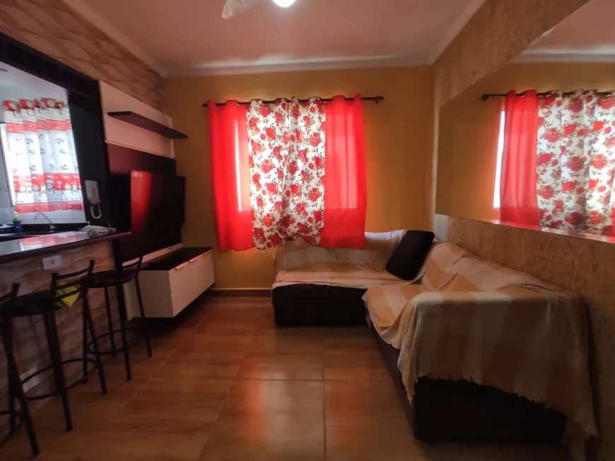 Foto 1 de Apartamento com 1 Quarto à venda, 45m² em Vila Caicara, Praia Grande