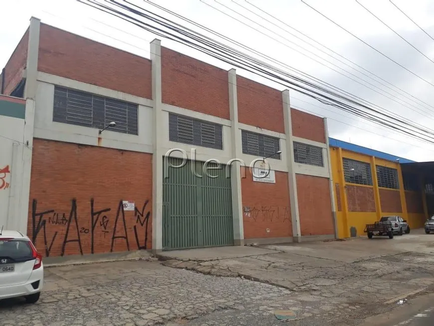 Foto 1 de Prédio Comercial com 3 Quartos para alugar, 1458m² em Jardim Eulina, Campinas