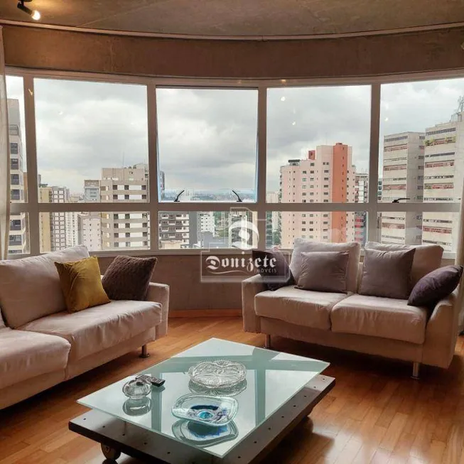 Foto 1 de Apartamento com 3 Quartos para venda ou aluguel, 110m² em Jardim, Santo André