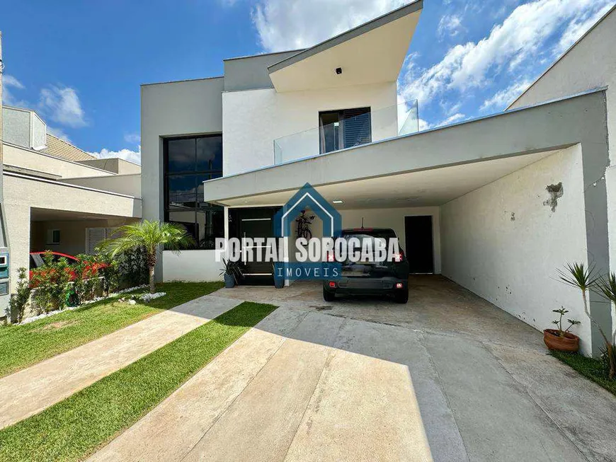Foto 1 de Casa de Condomínio com 3 Quartos à venda, 250m² em Loteamento Dinora Rosa, Sorocaba