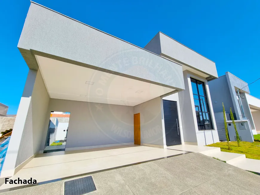 Foto 1 de Casa de Condomínio com 3 Quartos à venda, 186m² em Jardins Porto, Senador Canedo