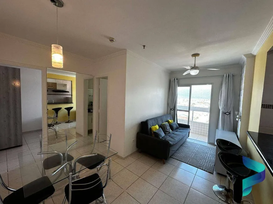 Foto 1 de Apartamento com 1 Quarto à venda, 47m² em Mirim, Praia Grande