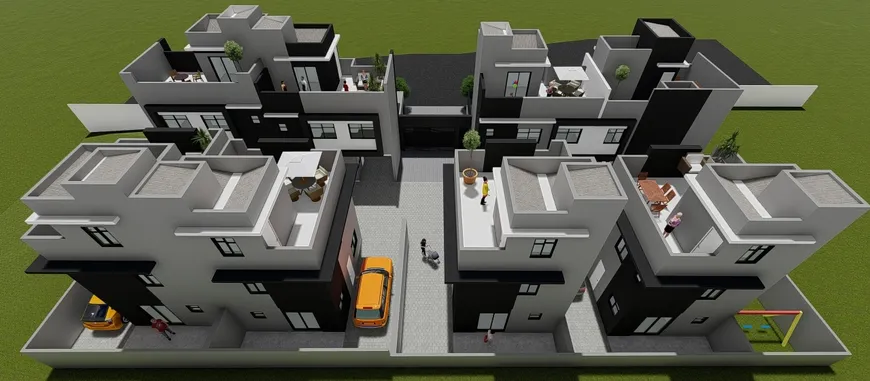 Foto 1 de Casa de Condomínio com 3 Quartos à venda, 96m² em Tarumã, Curitiba