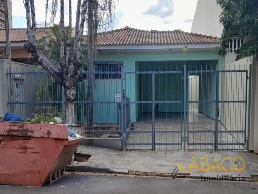 Foto 1 de Casa com 3 Quartos para alugar, 178m² em Cidade Jardim, São Carlos