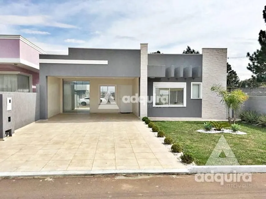 Foto 1 de Casa de Condomínio com 3 Quartos à venda, 138m² em Jardim Carvalho, Ponta Grossa