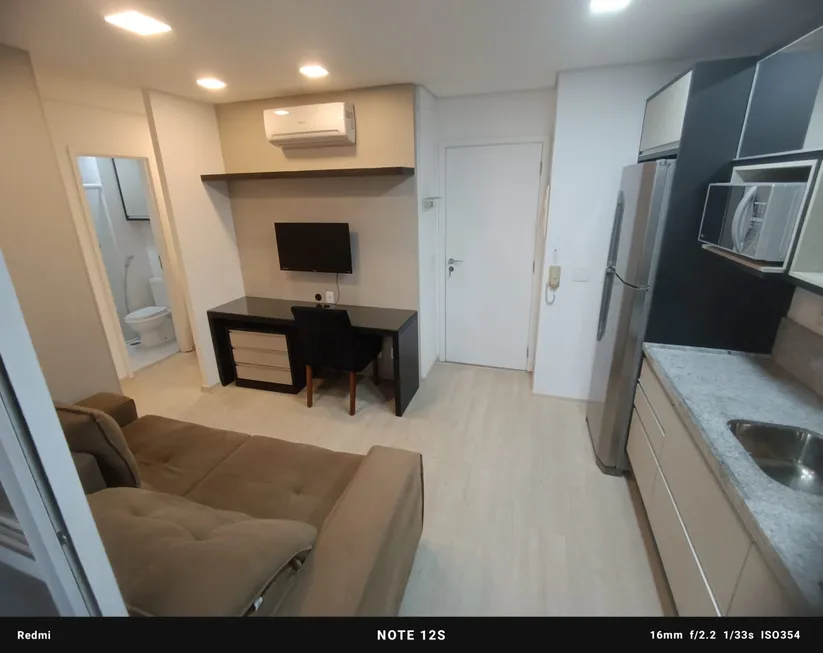 Foto 1 de Apartamento com 1 Quarto para alugar, 39m² em Brooklin, São Paulo