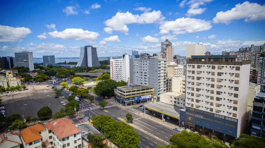 Foto 1 de Flat com 1 Quarto à venda, 27m² em Cidade Baixa, Porto Alegre