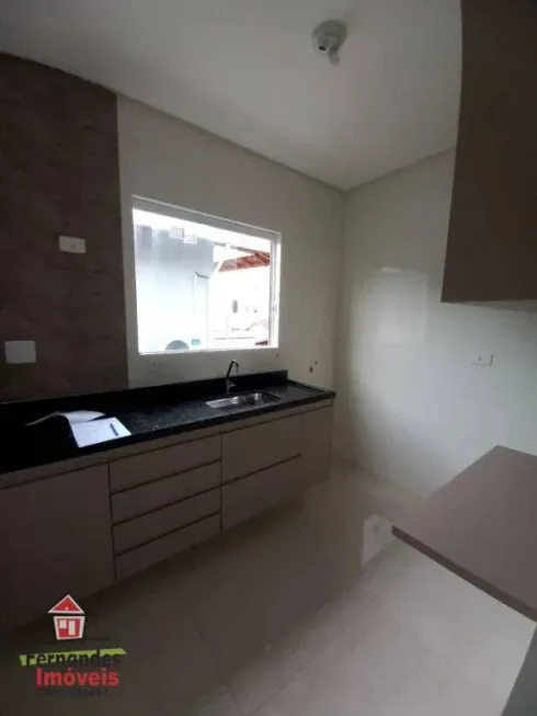 Foto 1 de Casa de Condomínio com 2 Quartos para alugar, 68m² em Vila Tupi, Praia Grande