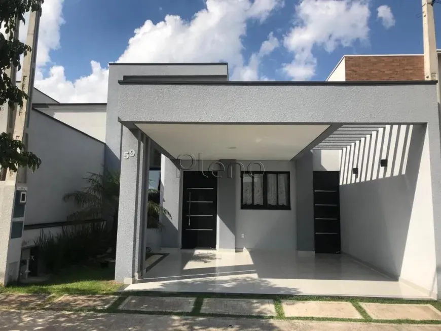 Foto 1 de Casa de Condomínio com 3 Quartos à venda, 115m² em Jardim Park Real, Indaiatuba